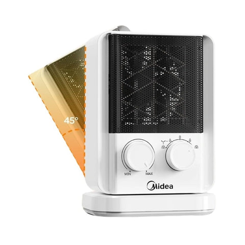 Midea Small PTC 2000W Energy Efficient Room Fan Heater for Office and Bedroom - NTY20-22E