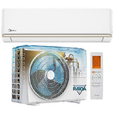 Midea, Split Air Conditioner, 1 Ton, 11,950 BTU, Cool Only, R410A, Rotary Compressor