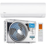 Midea, Wi-Fi Split Air Conditioner, 1.5 Ton, 18,000 BTU, Cool Only, R410A, Rotary Compressor