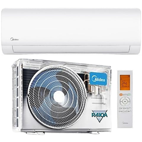 Midea, Wi-Fi Split Air Conditioner, 1 Ton, 12,000 BTU, Cool Only, R410A, Rotary Compressor
