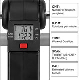 TB Modern Portable Leg Exercise Bike with Foldable Screen