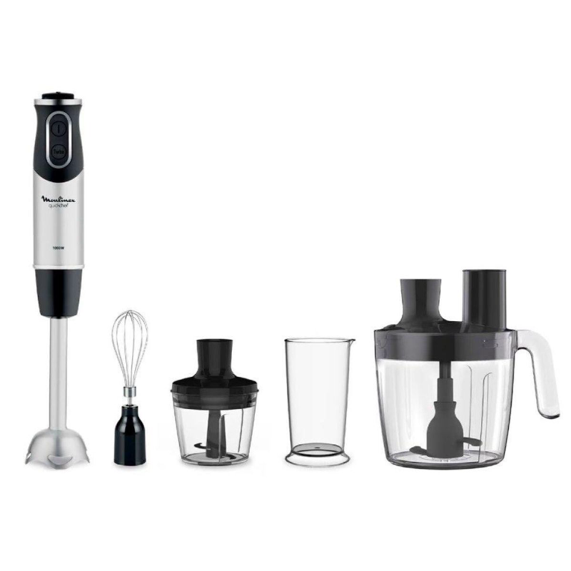 Moulinex, Optichef Hand Blender and Chopper 500 ml, Dark Grey