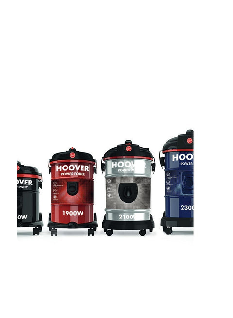 Hoover Power Pro Drum Vacuum Cleaner, XL Large Capacity With Blower Function For Home & Office Use
