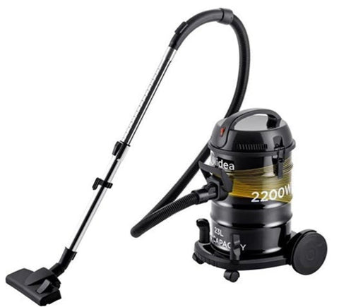 Drum Vacuum Cleaner 23 L 2200 W MDVC23 Black