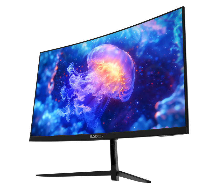 PC Bundle: PC Gaming i5-14400F/RTX 5060/16GB DDR5/1TB with Sades NC-Pelagia /24" FHD/ HDMI 2.1/ 0.5ms/200Hz/VA/Curved White Monitor & Sades Battle Ram Keyboard/Mouse/Mousepad