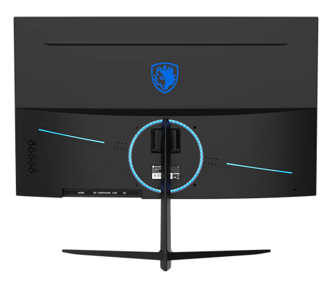 PC Bundle: Gaming pc i5-12400F,RTX 5060 8GB, 16GB RAM with Sades NC-Pelagia 24"/FHD/200Hz/0.5ms/HDMI 2.1/VA/Curved Gaming Monitor