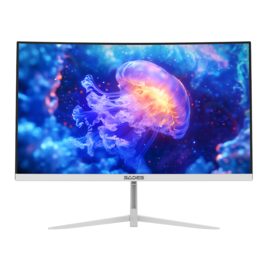 Sades NC-Pelagia 24" Curved Gaming Monitor - 200Hz, FHD 1080p, VA Panel