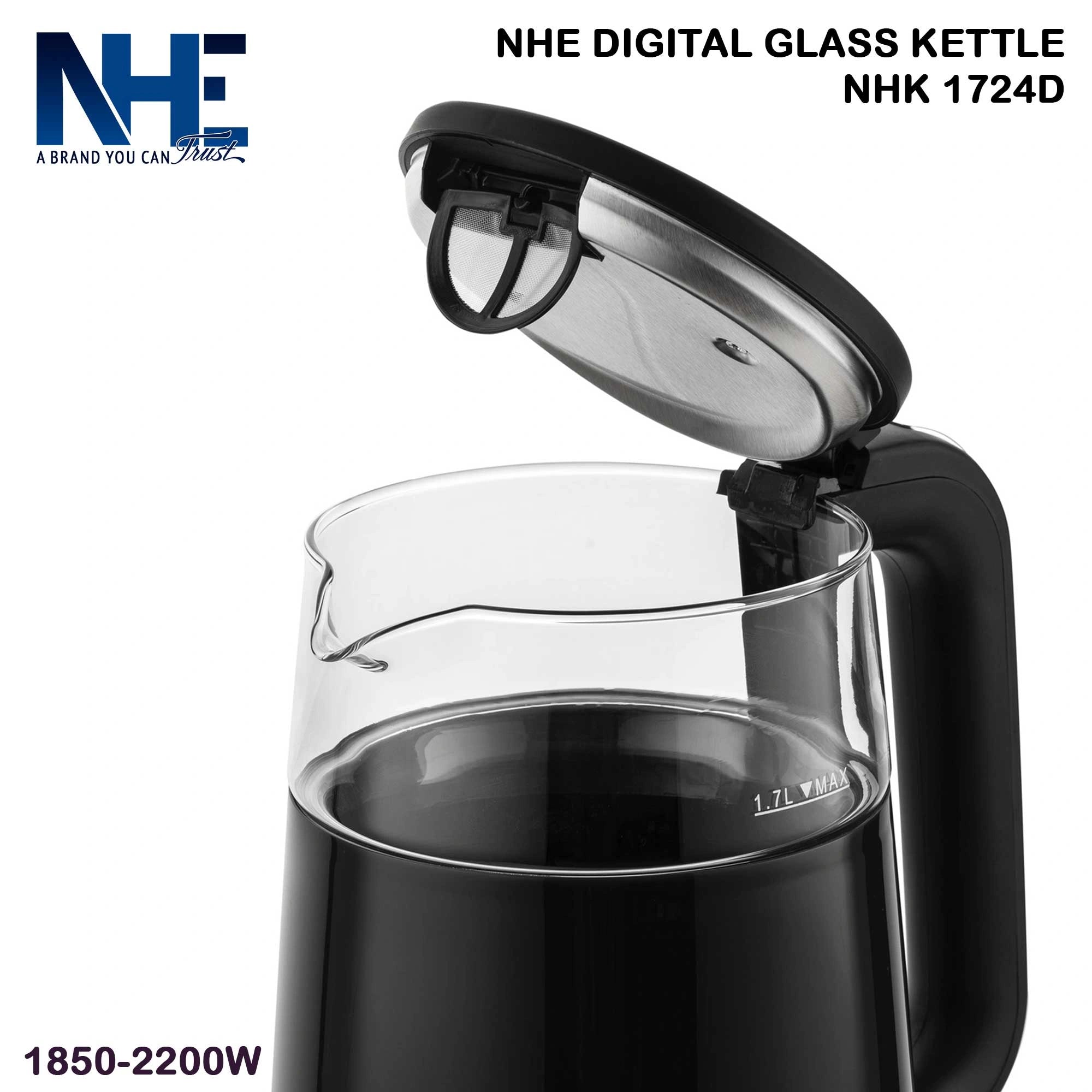 NHE Digital Glass Kettle NHK 1724D