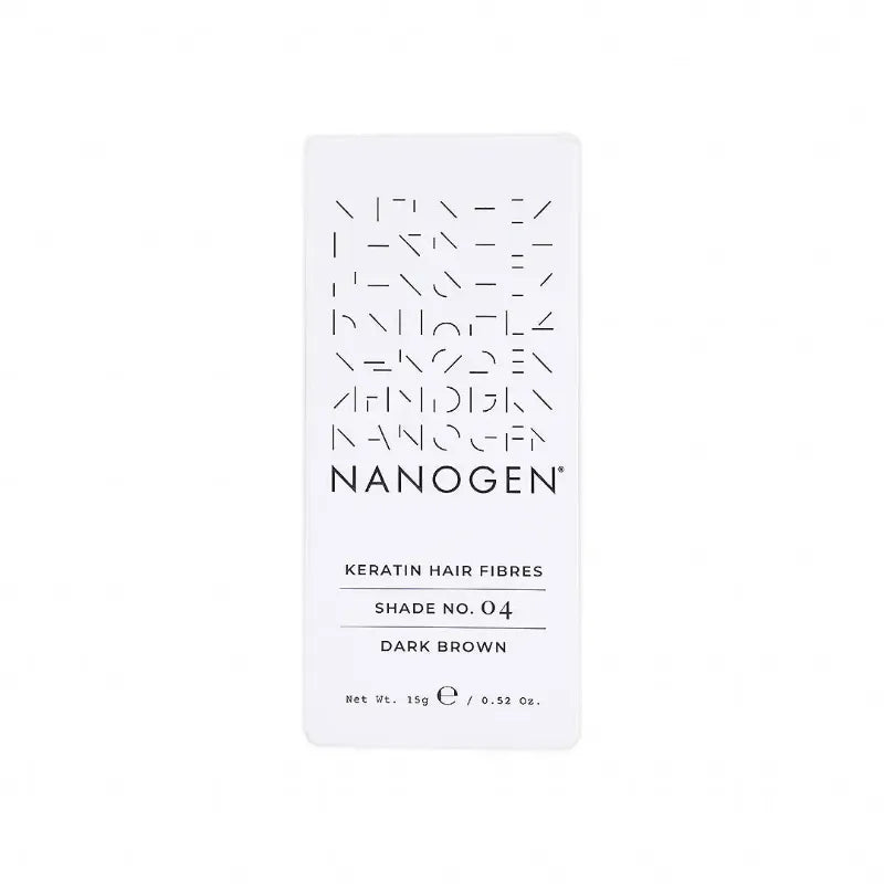 Nanogen Keratin Hair Fibres, 15g - Dark Brown