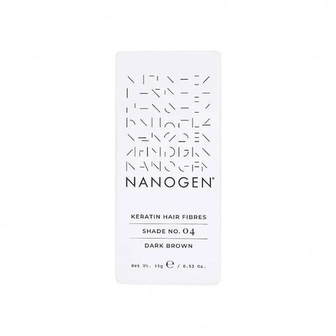 Nanogen Keratin Hair Fibres, 15g - Dark Brown