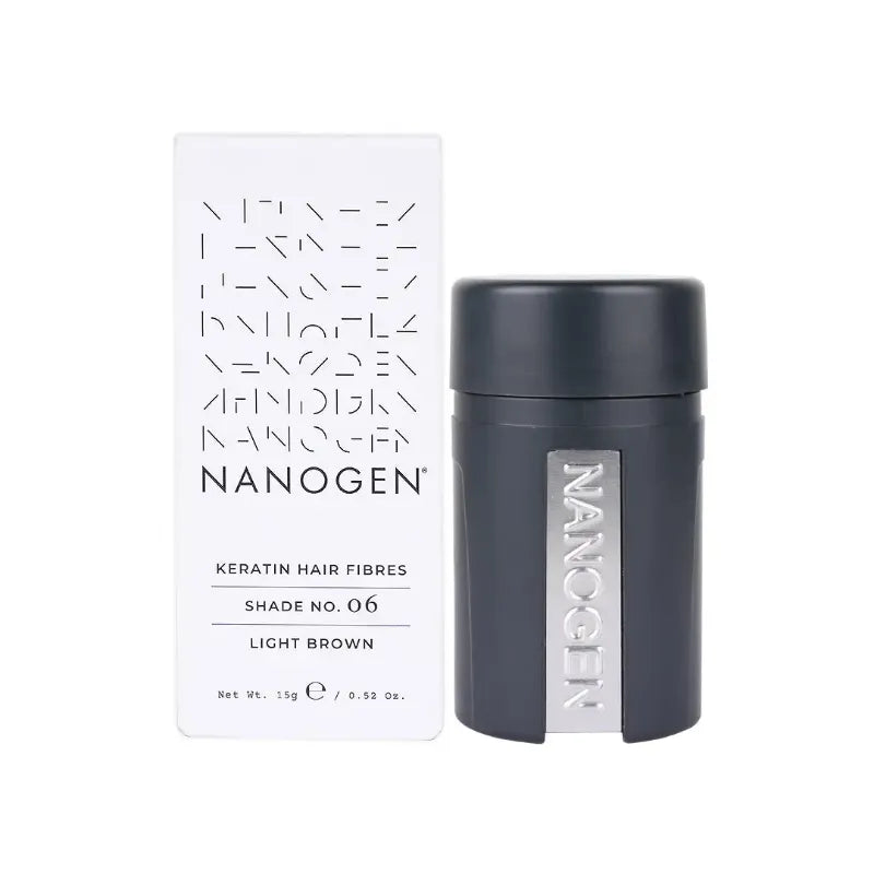 Nanogen Keratin Hair Fibres, 15g - Light Brown