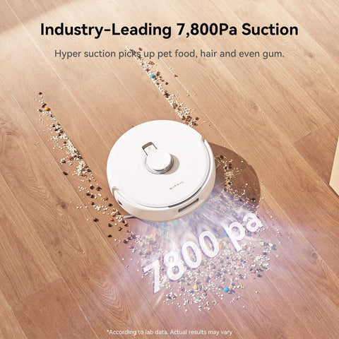 Narwal Freo X Plus, Robot Vacuum and Mop - 7800Pa Suction, 7 Week Dust Bag, 6N Mop, Tri-Laser Navigation