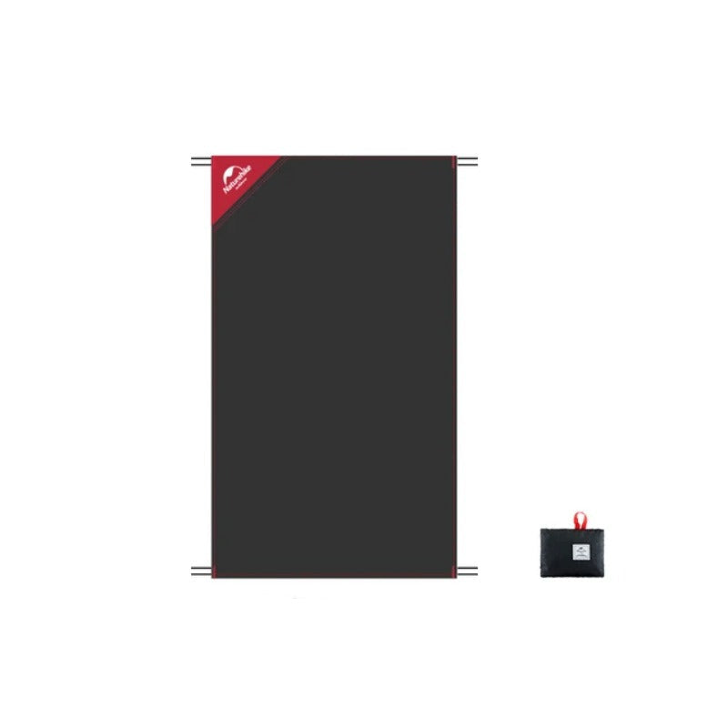 Naturehike Outdoor Multi Functional Ultra Light Floor Cloth - Black S (120*70)