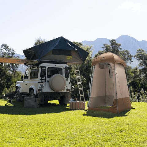 Naturehike Shower and Changing Tent - Brown (140*140*230)