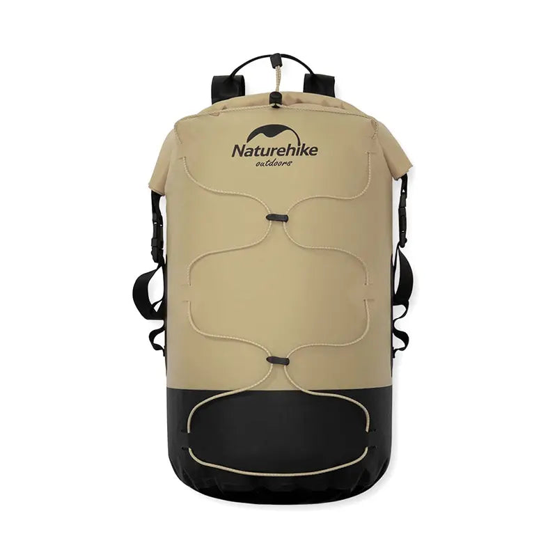 Naturehike TB03-Shimmer-TPU Wet and Dry Separation Waterproof Bag- Khaki (30L) (without shoes)