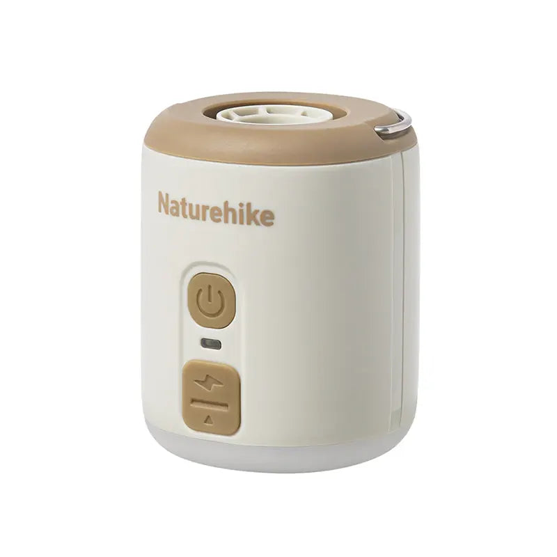 Naturehike Wind Mini Outdoor Multifunctional Inflatable Pump - Oat grey