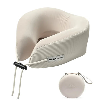 Naturehike Xinyue Memory Cotton Neck Pillow - Milky