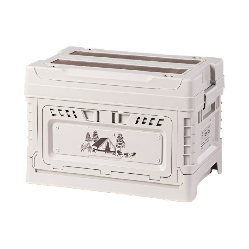 Naturehike Ling Yue S PP Folding Storage Box - Light Beige (50L + 10L)