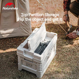 Naturehike Ling Yue S PP Folding Storage Box - Light Beige (50L + 10L)