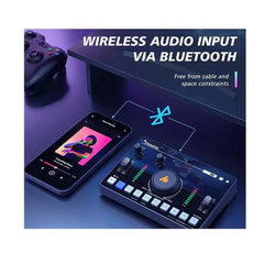 خلاط الصوت وبطاقة الصوت Maonocaster AMC2 NEO للبث المباشر