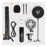 Maonocaster AU-A04 Professional Podcaster USB Microphone - Black