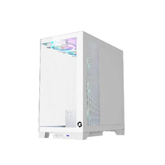 حقيبة ألعاب GAMEON Emperor Midnight IV Series Mid Tower - بيضاء