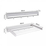 Noof & Hanof Invisible Drying Rack – White (80cm)