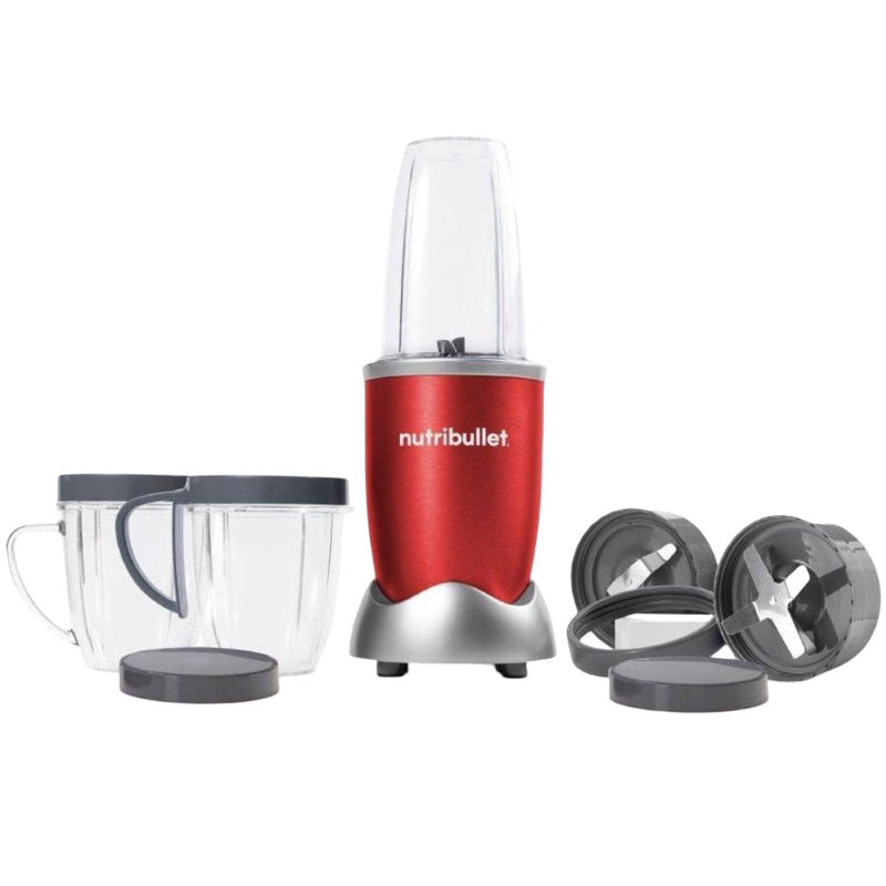 Nutribullet, Blender 12-Piece Set 600 Watts 700ml, Red – NBR-1212R