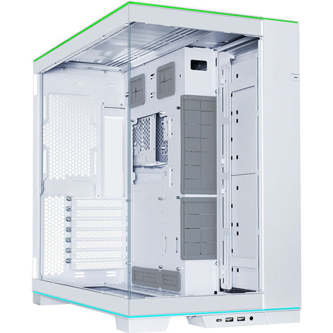 LIAN LI O11 Dynamic EVO RGB E-ATX Mid Tower Gaming PC Case - White