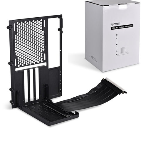 LIAN LI O11D Mini PCIe 4.0 Vertical GPU Bracket Kit- Black