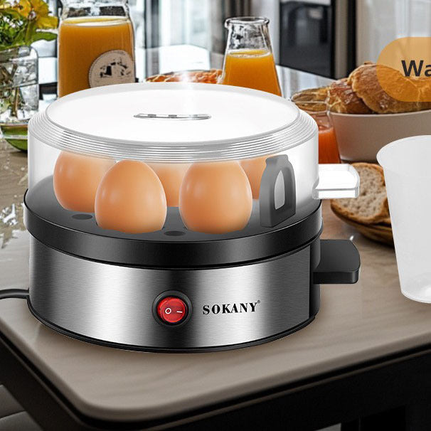SOKANY Electric Egg Boiler - 7 Eggs Capacity, 360W