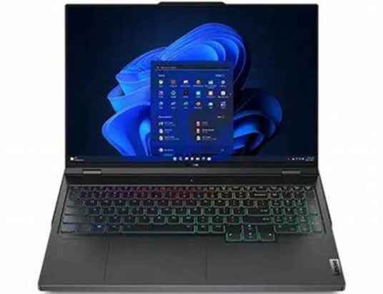 كمبيوتر محمول للألعاب Lenovo Legion Pro 7 مقاس 16 بوصة 240 هرتز WQXGA (2560x1600) Intel Core i9-14900HX، GeForce RTX™ 4090 16GB GDDR6، 2x 16GB SO-DIMM DDR5-5600