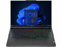 كمبيوتر محمول للألعاب Lenovo Legion Pro 7 مقاس 16 بوصة 240 هرتز WQXGA (2560x1600) Intel Core i9-14900HX، GeForce RTX™ 4090 16GB GDDR6، 2x 16GB SO-DIMM DDR5-5600