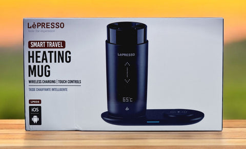 Lepresso Smart Travel Heating Mug - Black