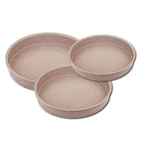 Thermo AD round oven tray set - 26 / 28 / 30 cm - 3 pcs - Brown
