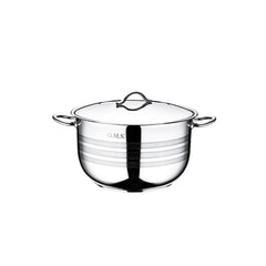 OMS Stainless Steel Casserole With Lid 12cm