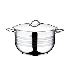 OMS Stainless Steel Casserole With Lid 34cm