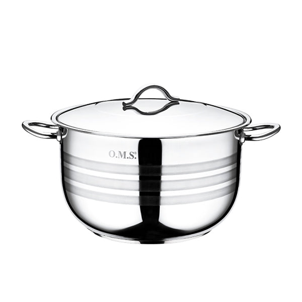 OMS Stainless Steel Casserole With Lid 36cm