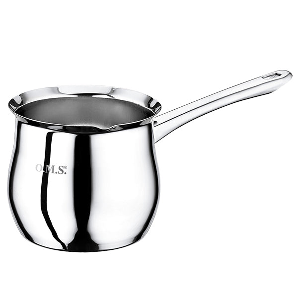 OMS Stainless Steel 18/10 New Oral Coffee Pot Size 8