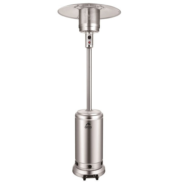 Orca 4-13kw, Patio Gas Heater, Silver - OR-HT-H-3002(S)