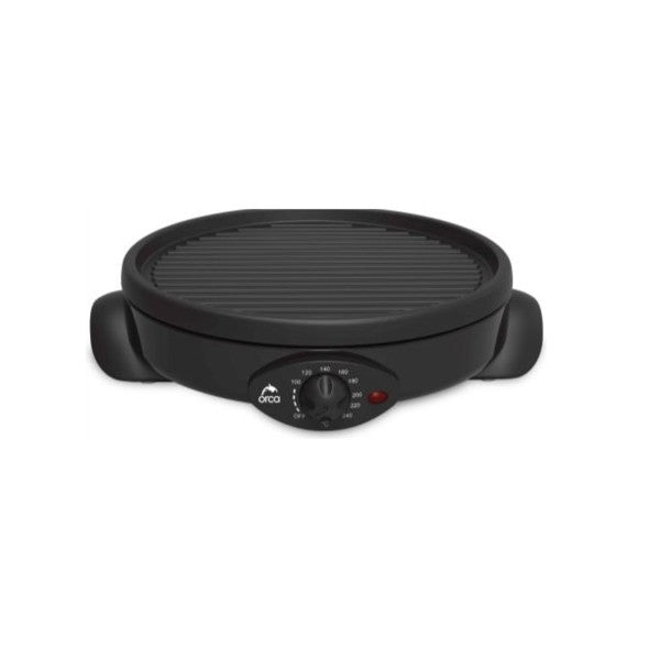 Orca 1500Watts, Crepe Maker and Grill Pan, Black - OR-ZS-508(B)