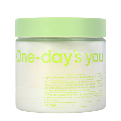 One-Day’s You, Help Me Eco Intense Ceramide Ampoule Pad