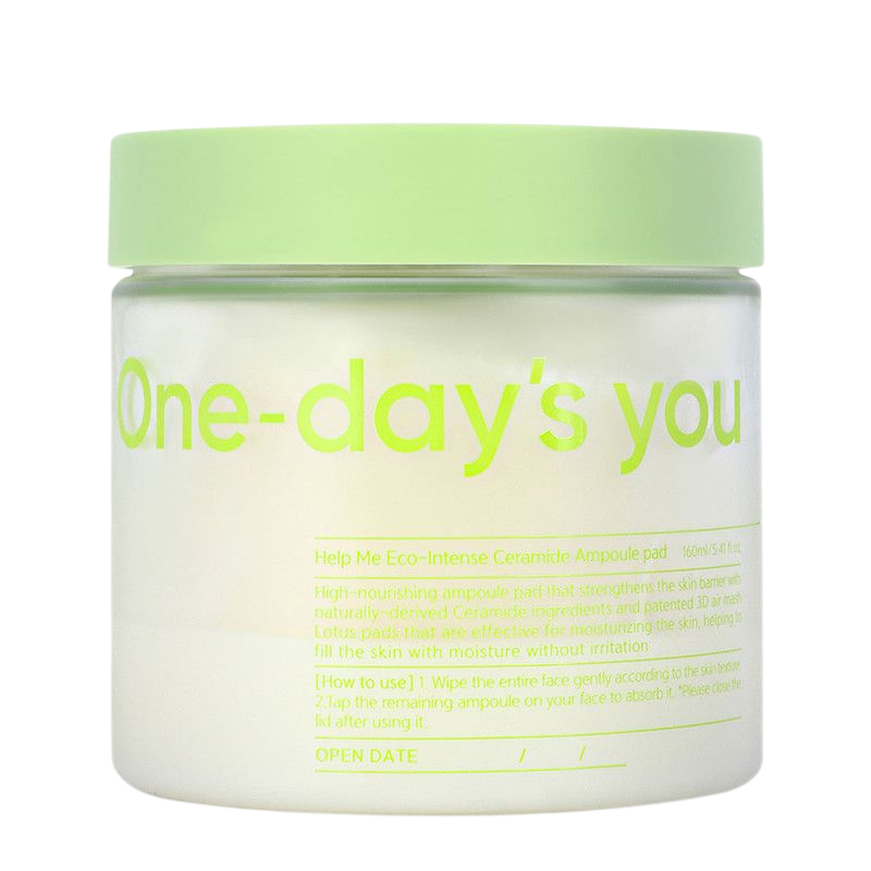 One-Day’s You, Help Me Eco Intense Ceramide Ampoule Pad