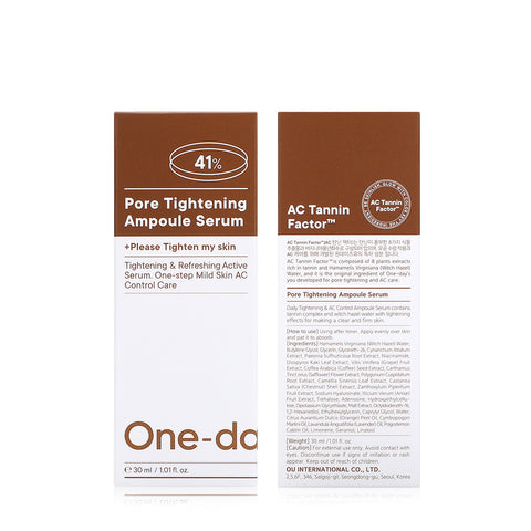 One-day's you, Pore Tightening Ampoule Serum - 30ml