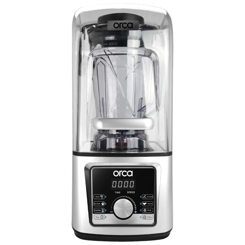 Orca Commercial Blender 4 Liter 1600W 8 Blades - Silver/Black