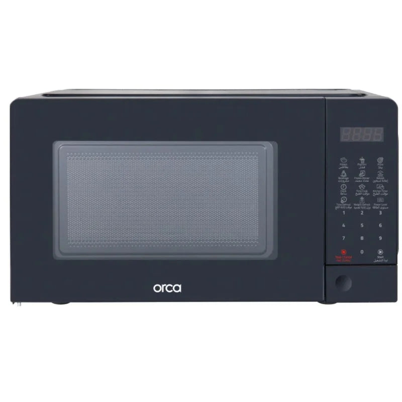 Orca Digital Microwave 20 Liters 700 Watts - Black