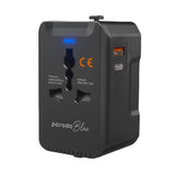 Porodo Blue PD 20W Travel Adapter - Black