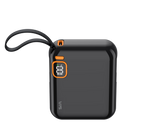 SIA PB302 10000mAh power bank with cable 38.5WH (Black)