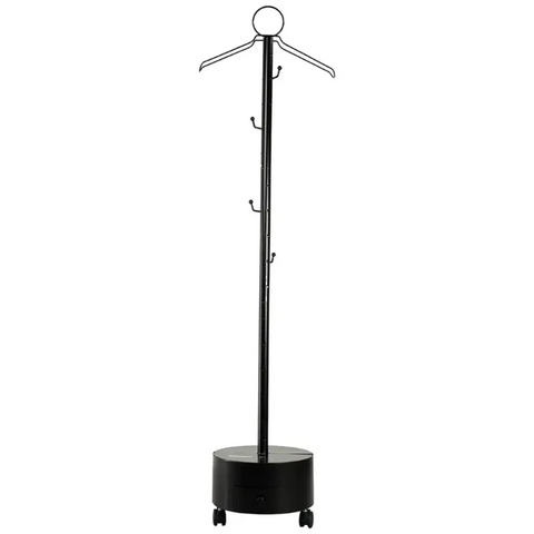 Porodo Lifestyle Essentia Clothing Bakhour Hanger with Storage Tray & Wheels-Black