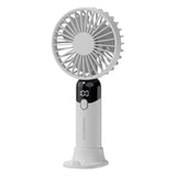 Porodo Lifestyle Chillo Air Portable Handheld Fan With 2-in-1 Detachable Base & Phone Stand